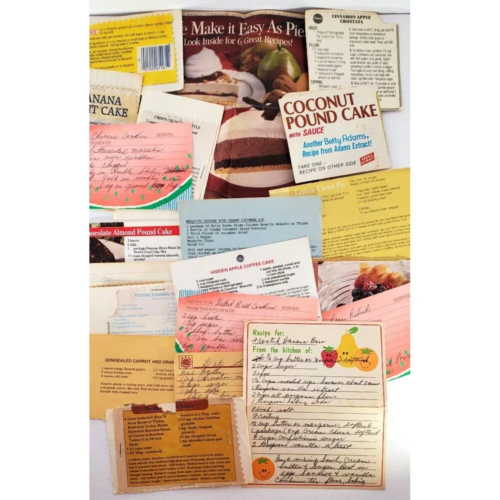 N/A vintage recipe